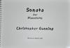 Picture of Sheet music  by Christopher Gunning. Full score, piano sonata in 5 movements, approx 25 minutes. Recorded by Diana Brekalo. Discovery - DMV 117