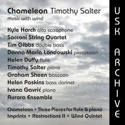 Picture of CD of chamber music for winds, some with piano, by Timothy Salter Artist: Sacconi String Quartet, Helen Paskins, Helen Duffy, Tim Gibbs, Donna-Maria Landowski, Graham Sheen, Kyle Horch, Aurora Ensemble and Timothy Salter