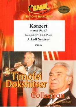 Picture of Sheet music for trumpet and piano by Arkadi Nesterov