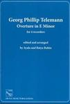 Picture of Sheet music for soprano recorder, soprano or alto recorder, alto or tenor recorder and bass recorder by Georg Philipp Telemann