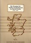 Picture of Sheet music for violin and piano or harpsichord by David Foulis
