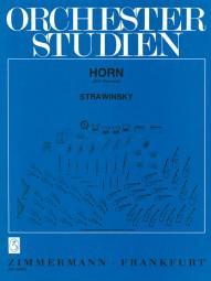 Picture of Sheet music for french horn solo by Igor Stravinsky