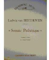 Picture of Sheet music for tenor trombone and piano by Ludwig van Beethoven