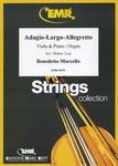 Picture of Sheet music for viola and piano by Benedetto Marcello