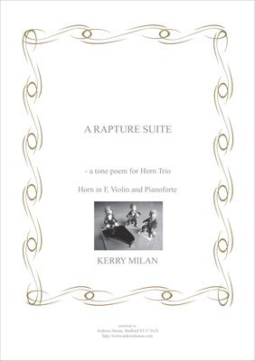 Picture of Sheet music  for french horn, piano and violin by Kerry Milan. Suite in five movements, duration 18 minutes