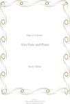 Picture of Sheet music  by Kerry Milan. Duo for Alto Flute and piano, single movement  lasting about 11'40" - haunting and evocative.