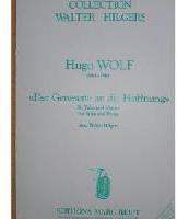Picture of Sheet music for tuba and piano by Hugo Wolf