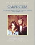 Picture of Two arrangements of Carpenters songs for chorus, guitars and keyboard by David Bedford