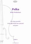 Picture of Sheet music  for violin, violin, viola, cello, double bass and piano by Robin Wedderburn. Strings & piano. Easy (for the strings), catchy, fun and a little bit silly. Rondo, canon and potential for some irreverent noises near the end.