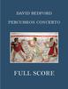 Picture of Sheet music  for french horn, oboe, violin, viola, cello, double bass and percussion. Full score and parts for a percussion concerto by David Bedford. Duration 22 mins