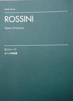 Picture of Sheet music for orchestra by Gioacchino Rossini (study score only)